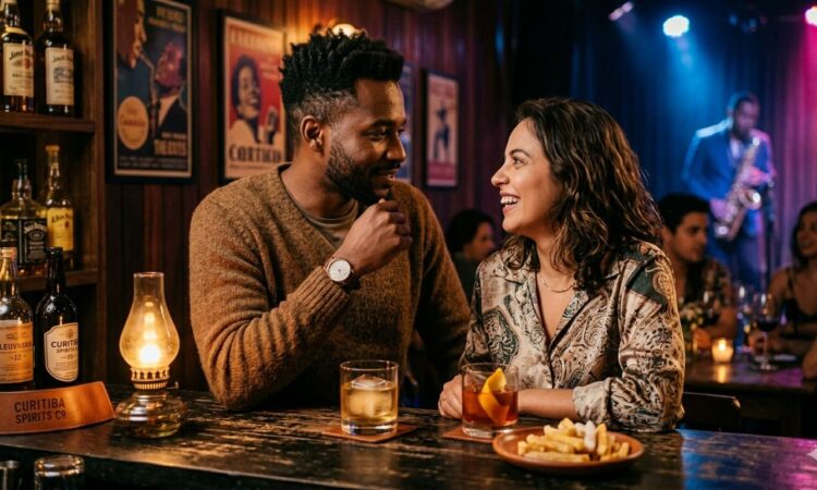 encontro com uma mulher